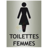 Panneau toilettes femmes