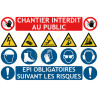 Chantier interdit et EPI obligatoires