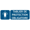 Panneau tablier de protection obligatoire