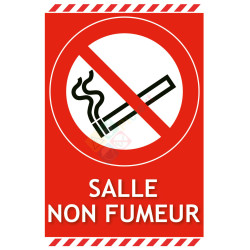 Panneau salle non fumeur 