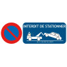 Interdit de stationner fourrière