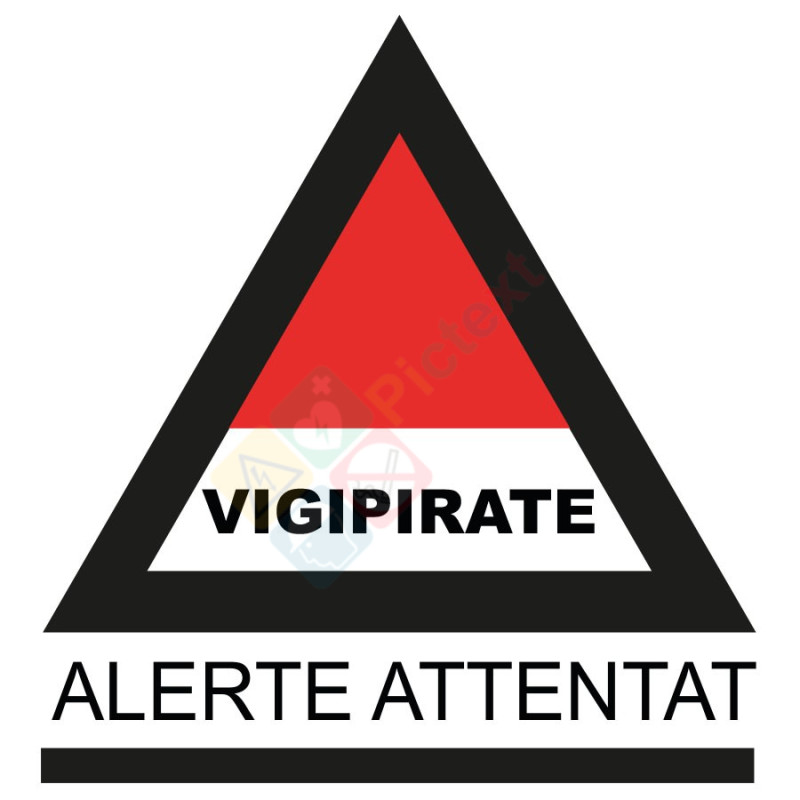 Panneau alerte attentat Vigipirate