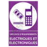 Panneau tri sélectif équipements électriques