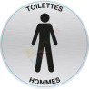 Sticker toilettes hommes