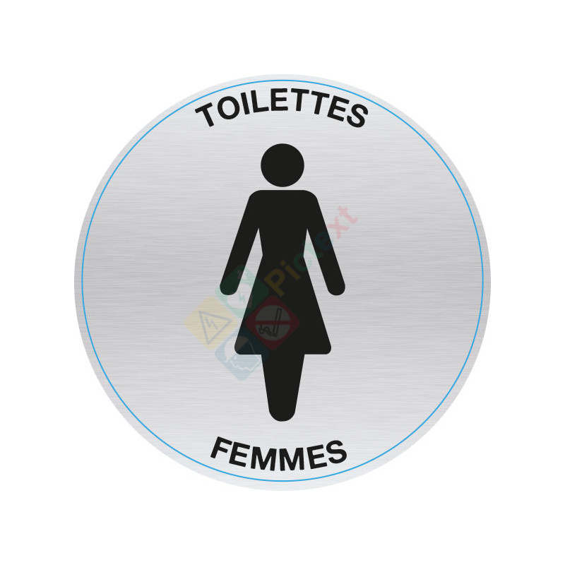 Sticker toilettes femmes