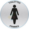 Sticker toilettes femmes