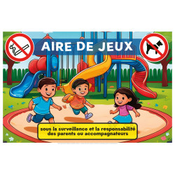 Consigne aire de jeux enfants