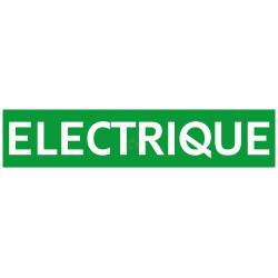 pour indiquer que le modèle exposé est Electrique.