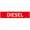 pour indiquer que le modèle exposé est Diesel.