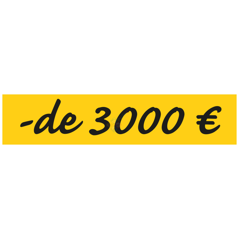 Panneau moins de 3000 euros